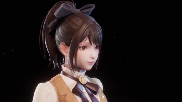 A finished character from Tripo's P2 production workflow